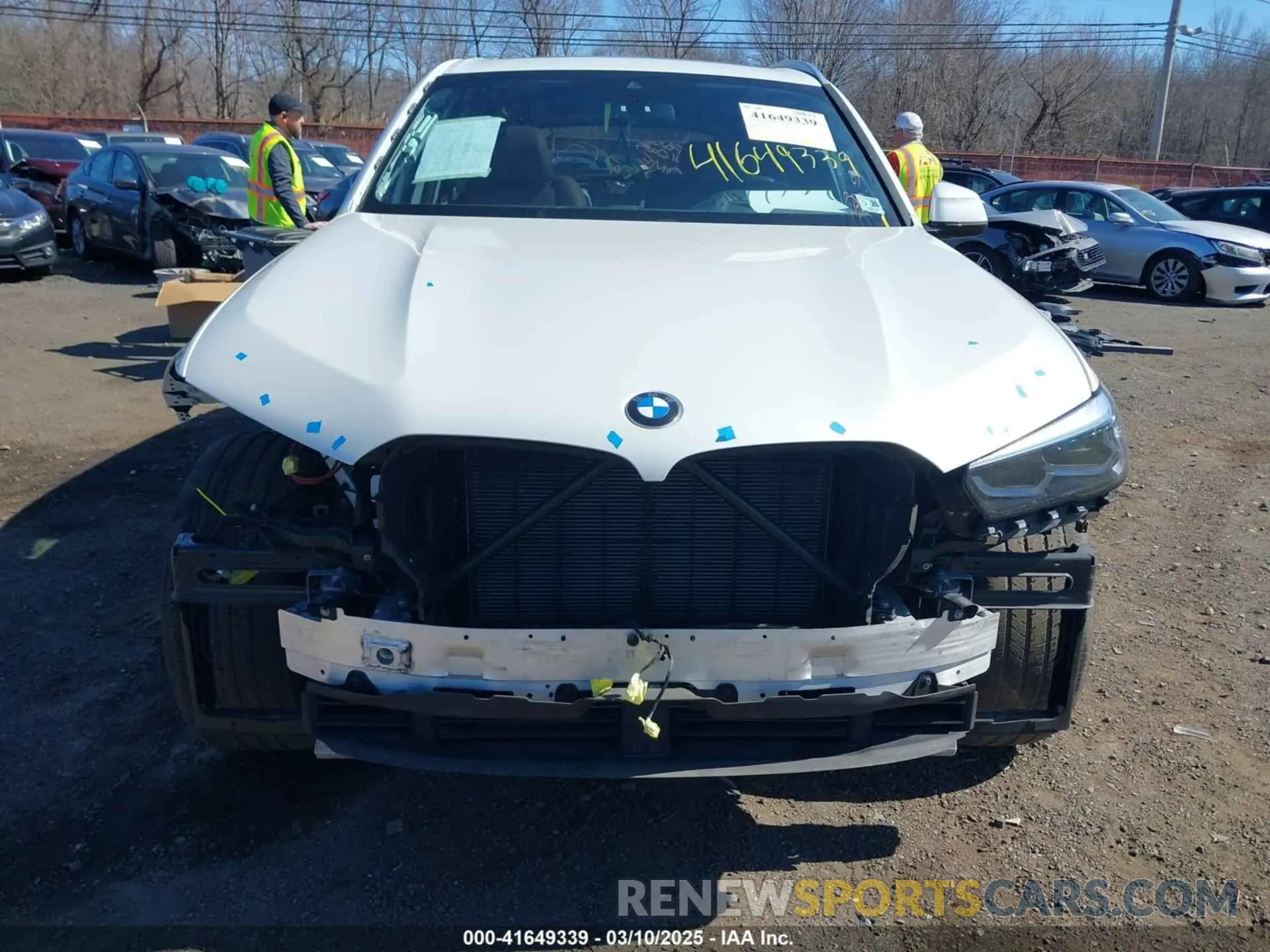 13 fotografías del automóvil dañado 5UXCR6C03M9F54928 BMW X5 2021