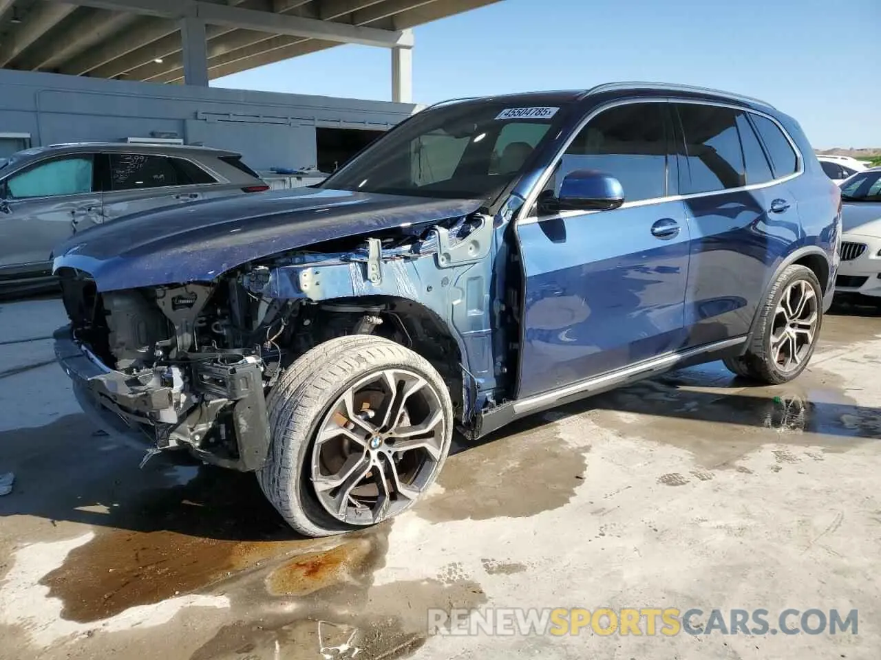 1 fotografías del automóvil dañado 5UXCR6C04M9F36065 BMW X5 2021