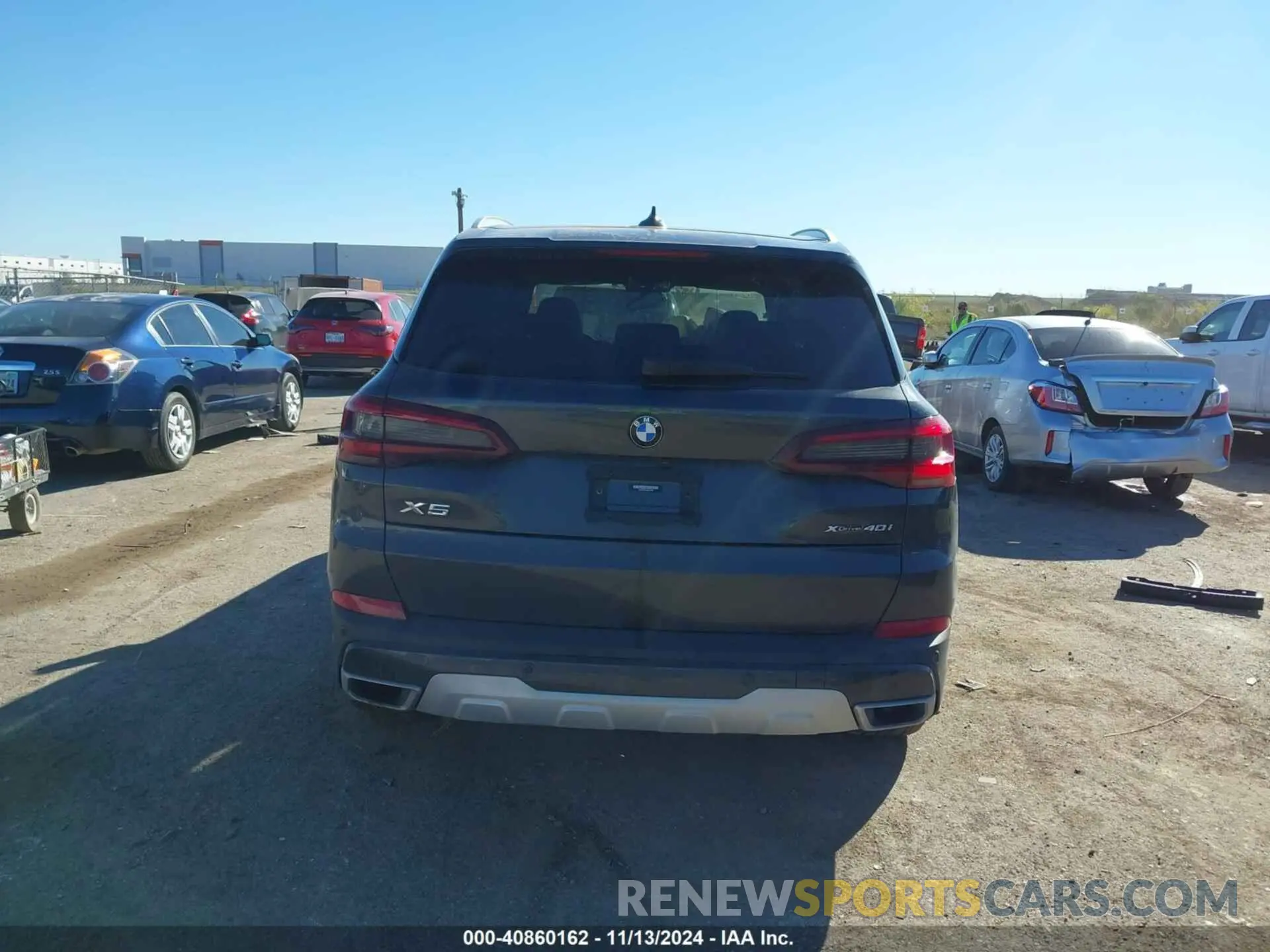 16 fotografías del automóvil dañado 5UXCR6C04M9H47928 BMW X5 2021