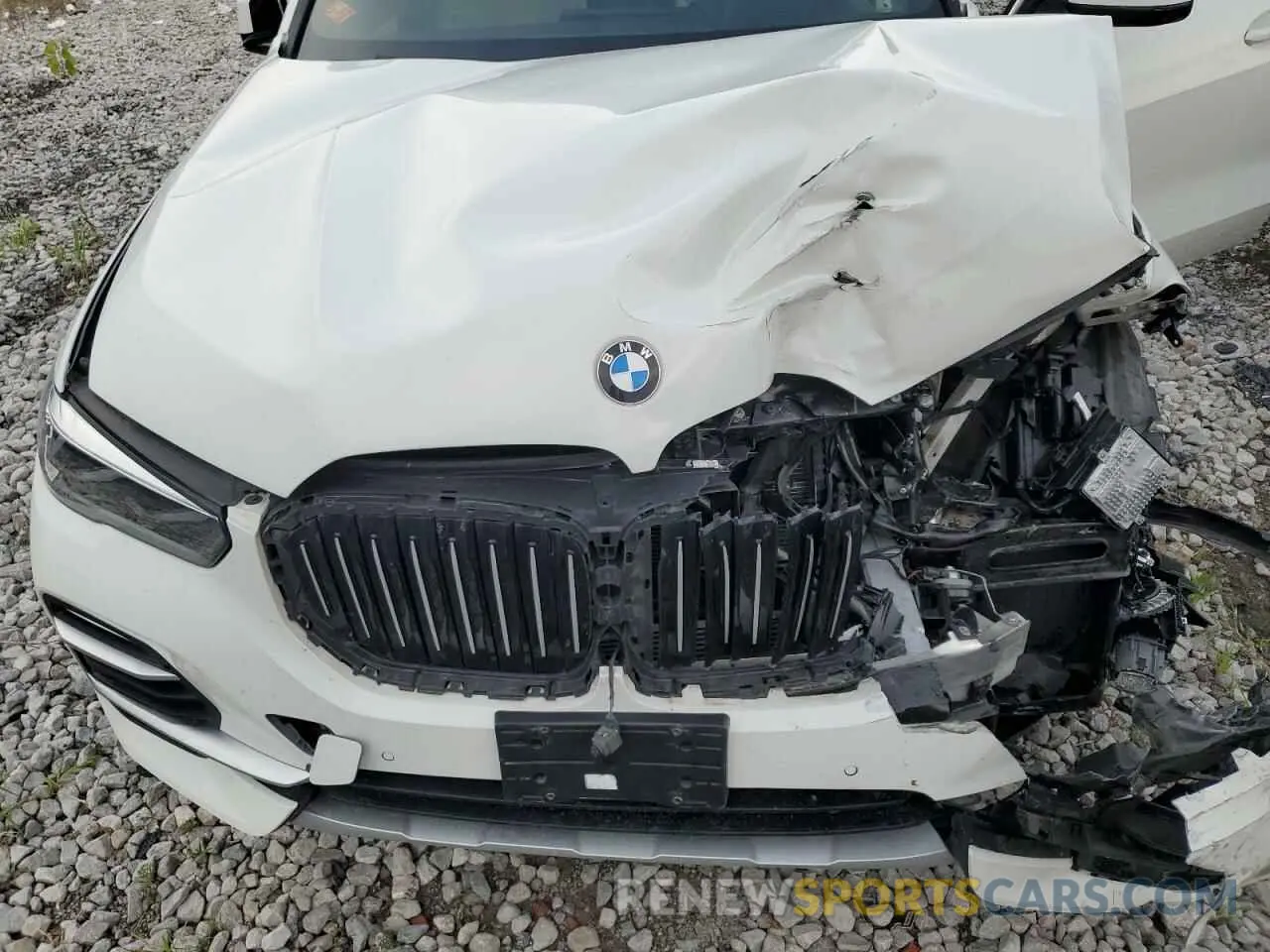 12 fotografías del automóvil dañado 5UXCR6C05M9F28976 BMW X5 2021