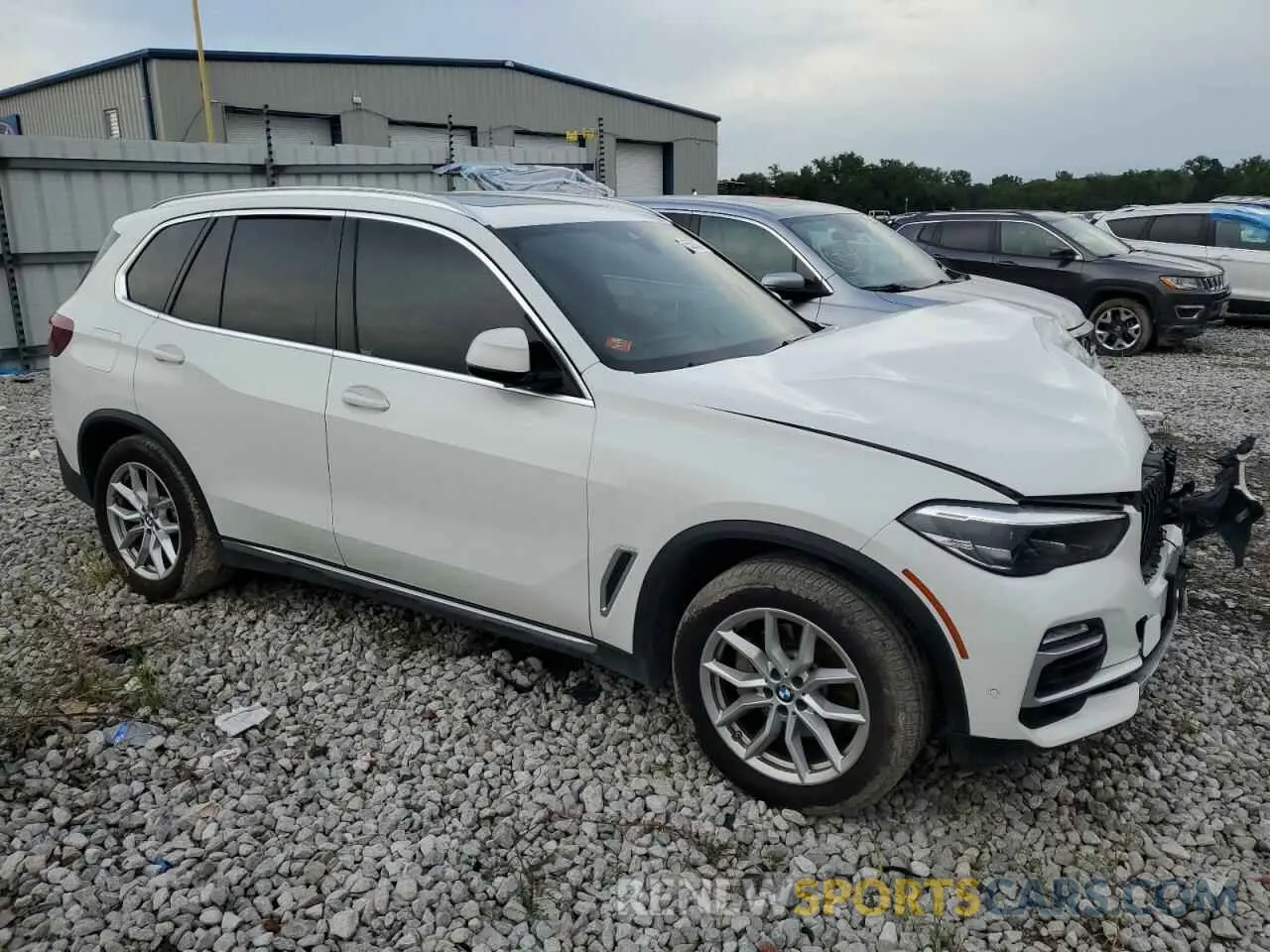 4 fotografías del automóvil dañado 5UXCR6C05M9F28976 BMW X5 2021