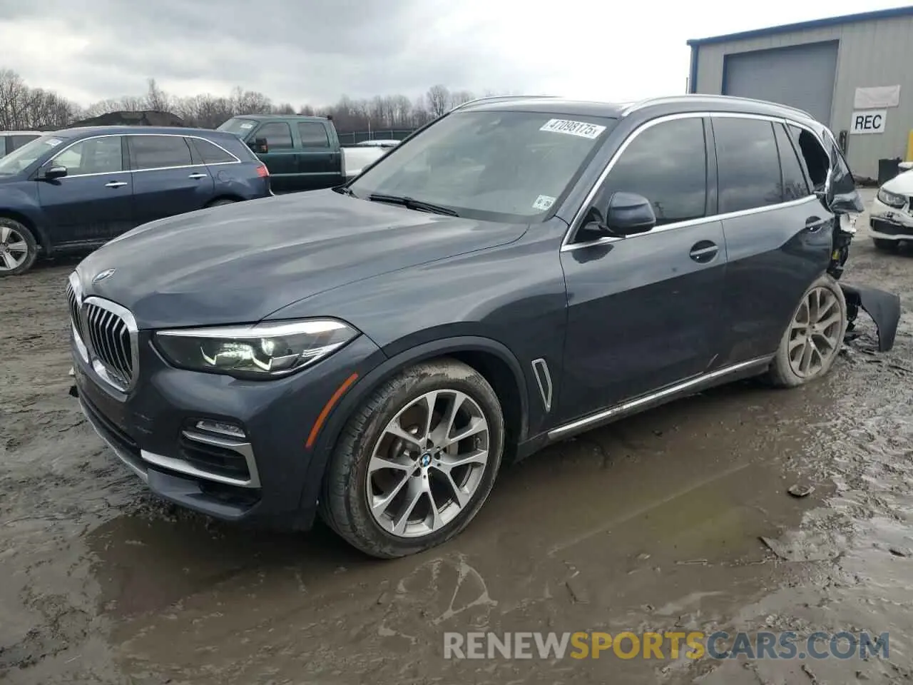1 fotografías del automóvil dañado 5UXCR6C05M9F39122 BMW X5 2021