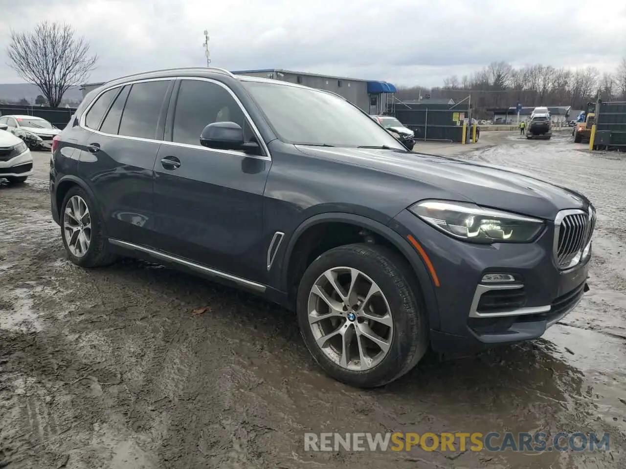 4 fotografías del automóvil dañado 5UXCR6C05M9F39122 BMW X5 2021