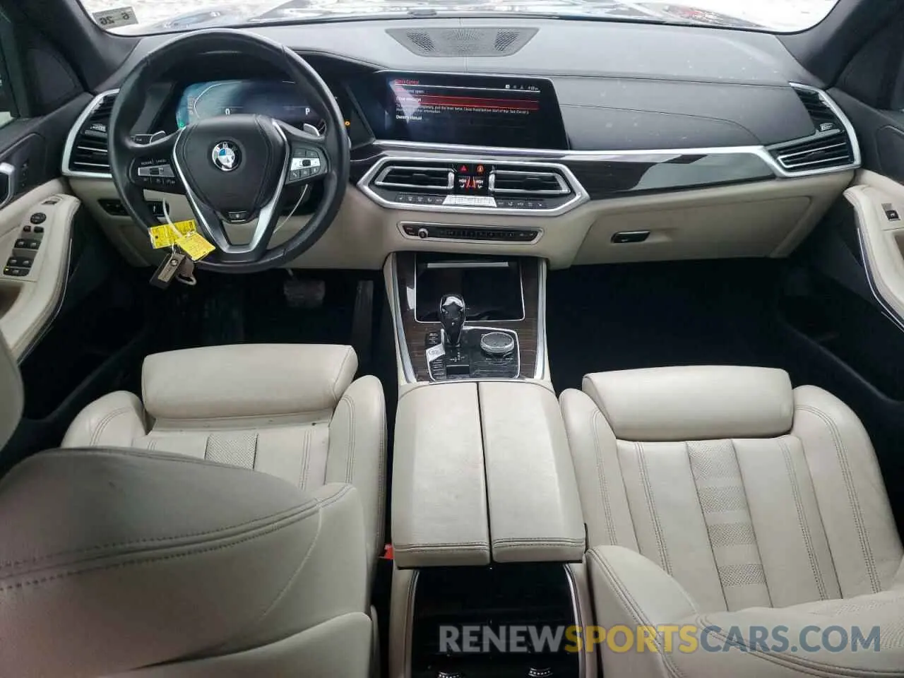 8 fotografías del automóvil dañado 5UXCR6C05M9F39122 BMW X5 2021