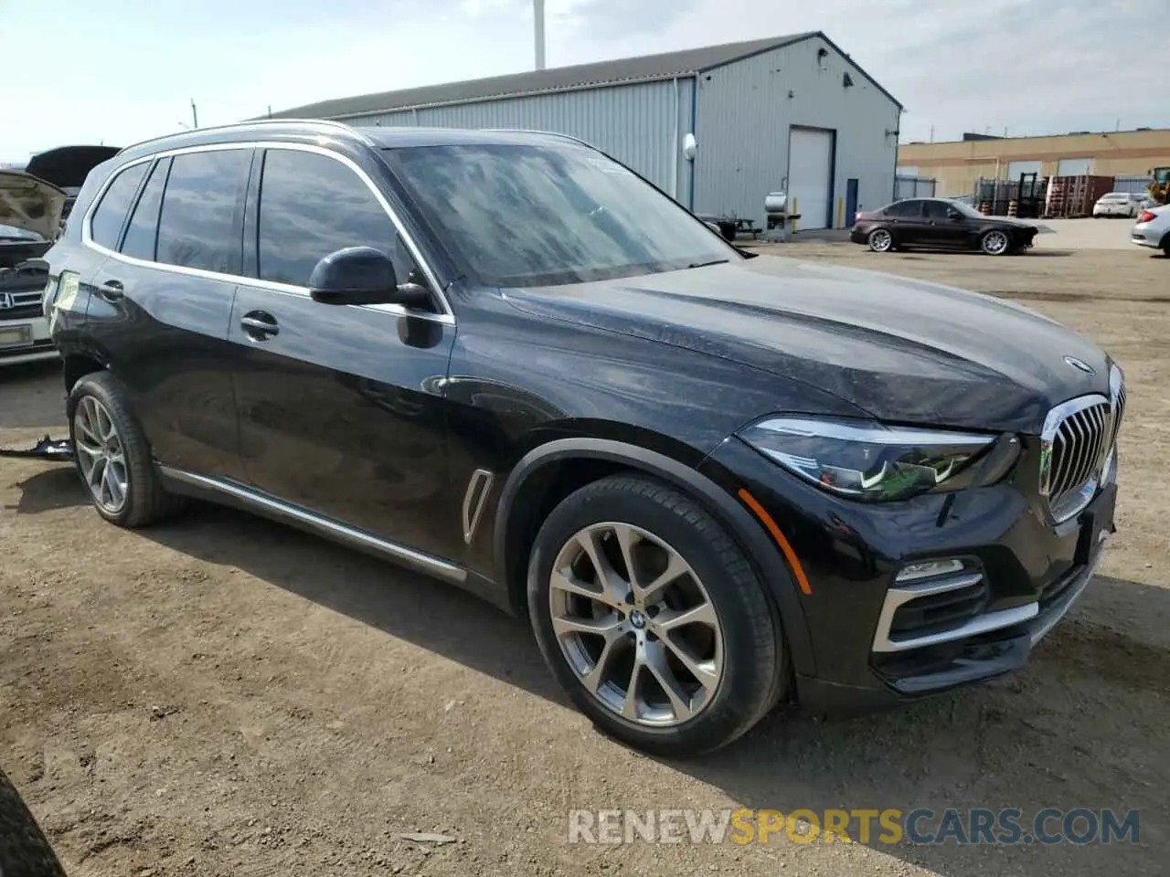 4 fotografías del automóvil dañado 5UXCR6C05M9F67664 BMW X5 2021