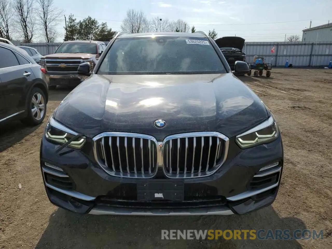 5 fotografías del automóvil dañado 5UXCR6C05M9F67664 BMW X5 2021