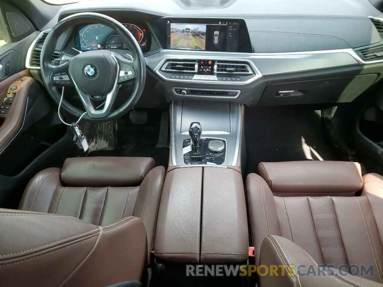 8 fotografías del automóvil dañado 5UXCR6C05M9F67664 BMW X5 2021