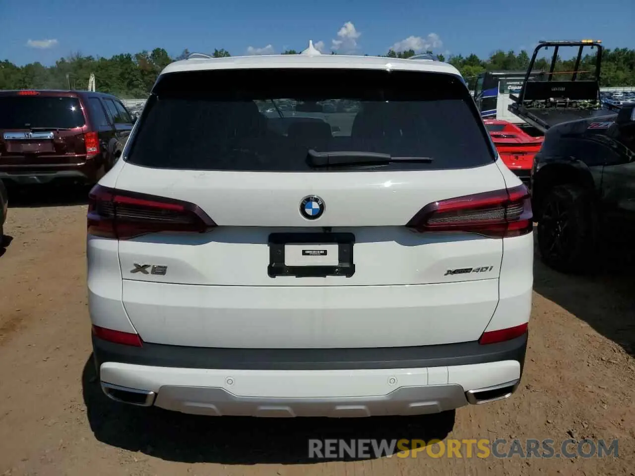6 fotografías del automóvil dañado 5UXCR6C06M9E51356 BMW X5 2021