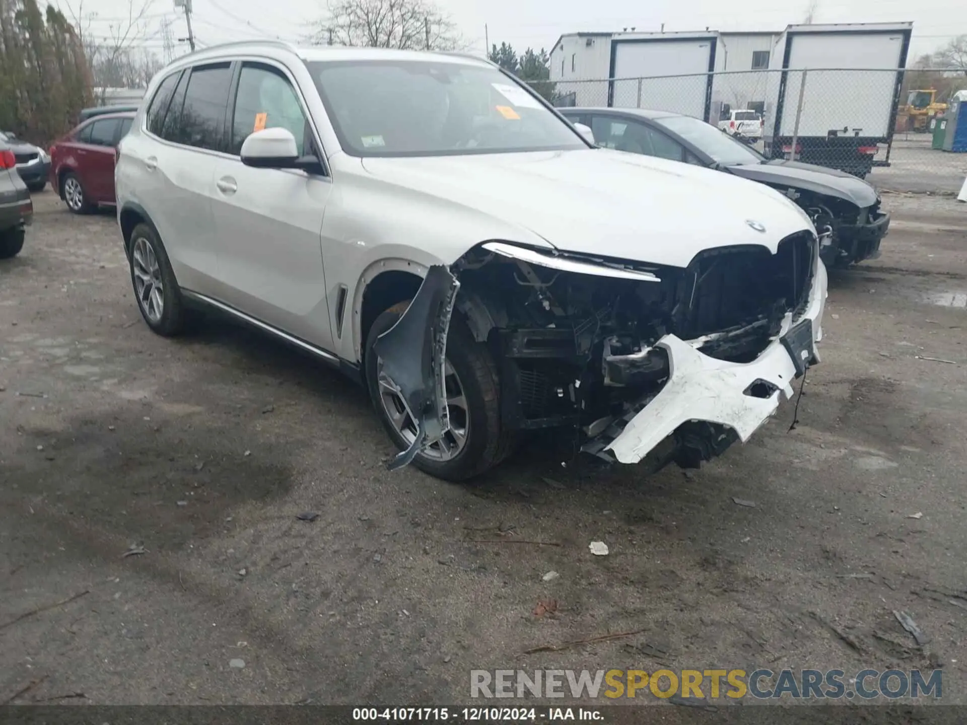 1 fotografías del automóvil dañado 5UXCR6C06M9F67348 BMW X5 2021