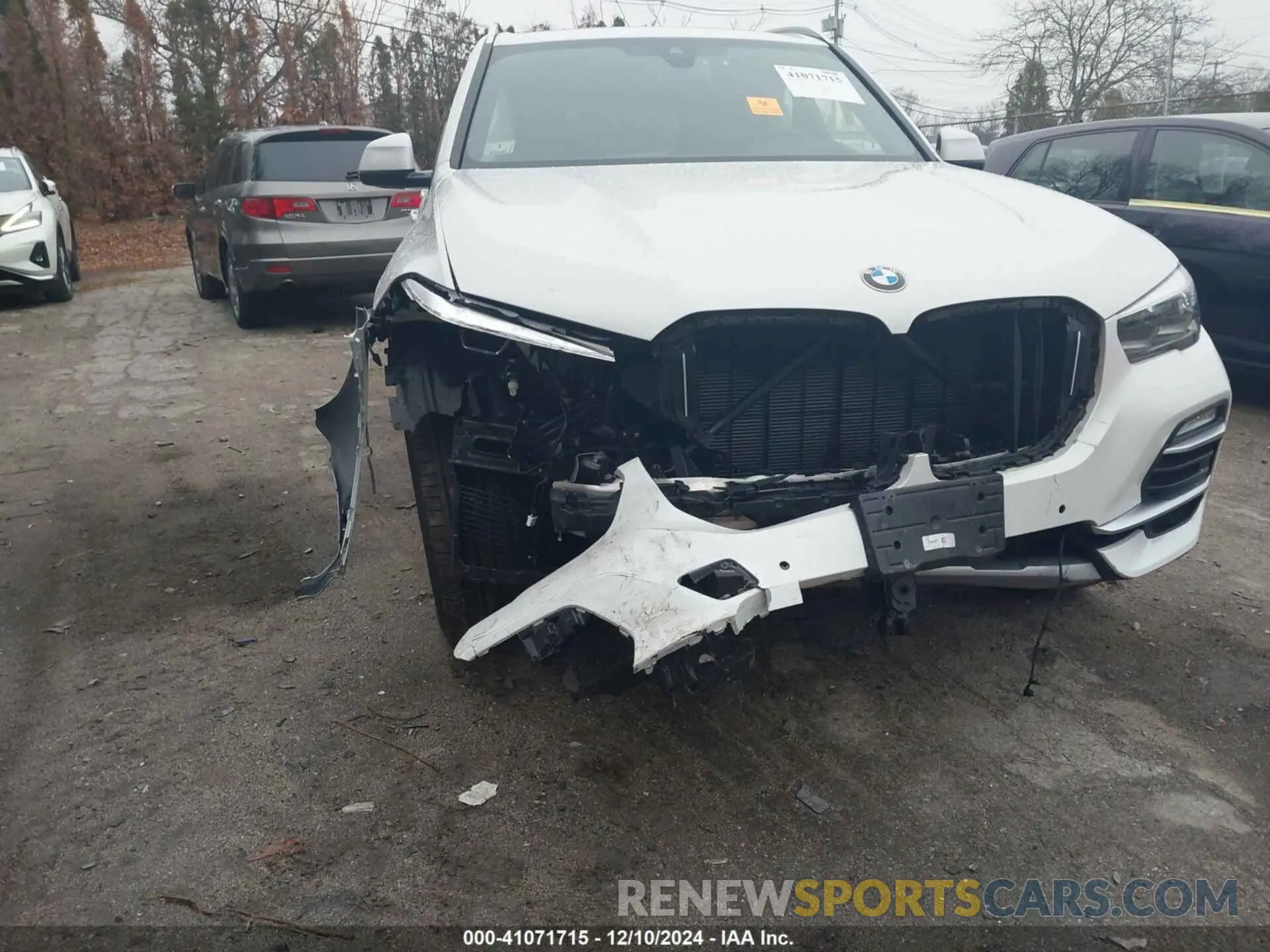 6 fotografías del automóvil dañado 5UXCR6C06M9F67348 BMW X5 2021