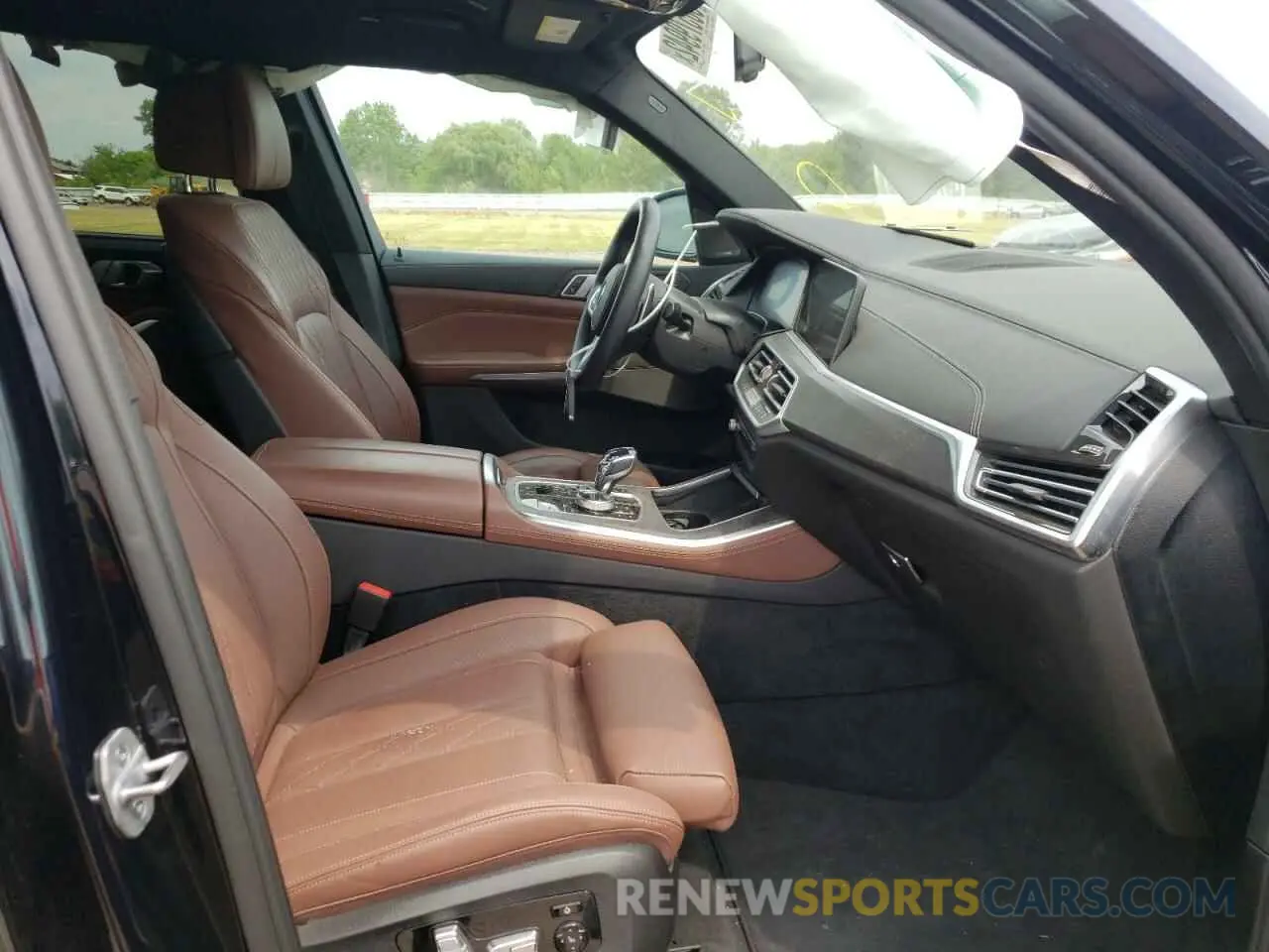 5 fotografías del automóvil dañado 5UXCR6C07M9E69591 BMW X5 2021