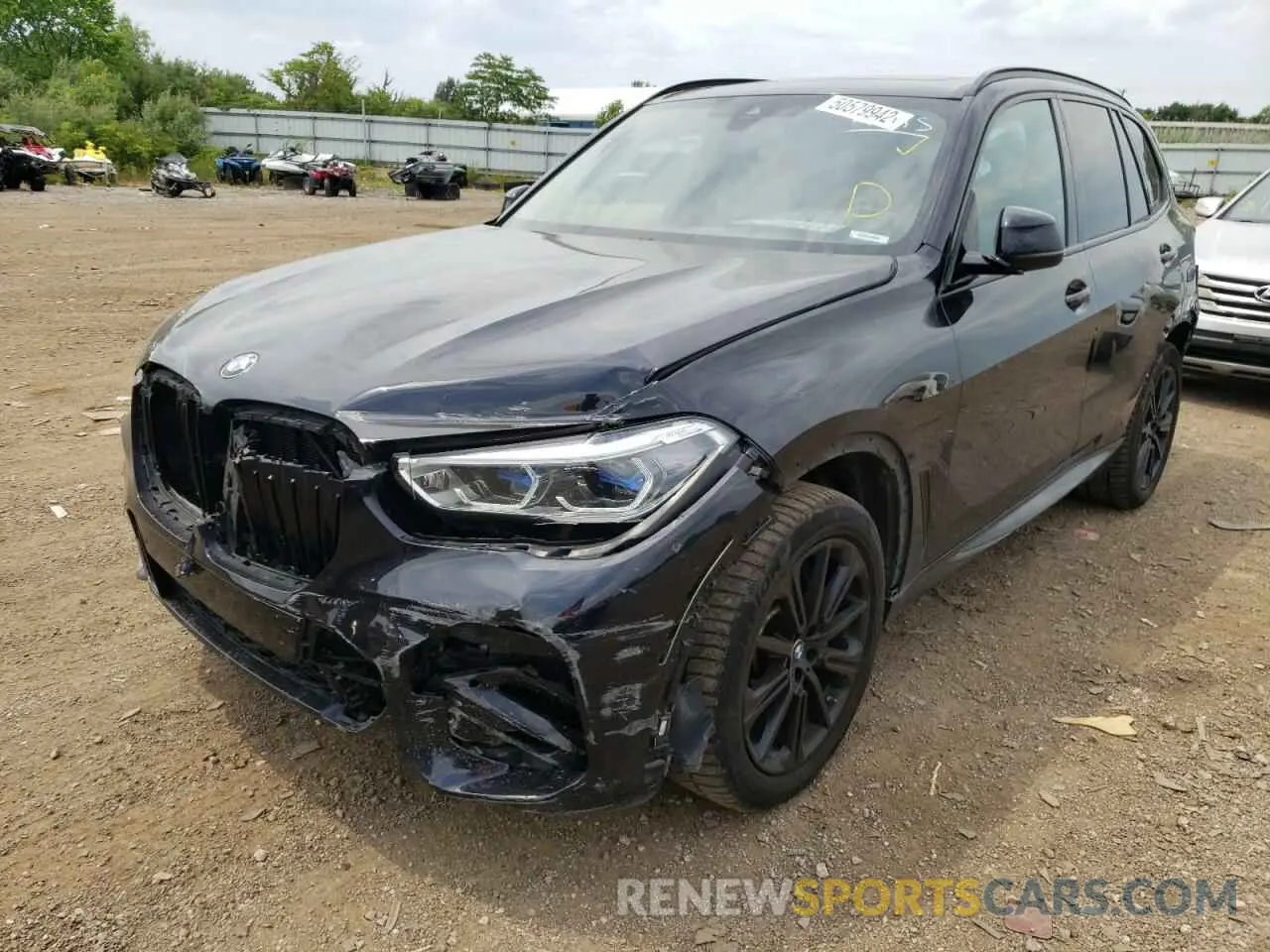 9 fotografías del automóvil dañado 5UXCR6C07M9E69591 BMW X5 2021
