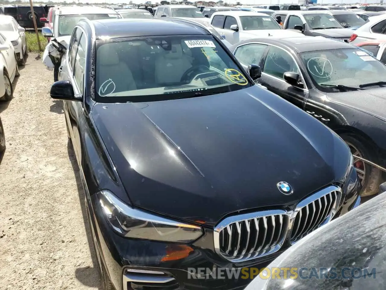 5 fotografías del automóvil dañado 5UXCR6C07M9H20061 BMW X5 2021
