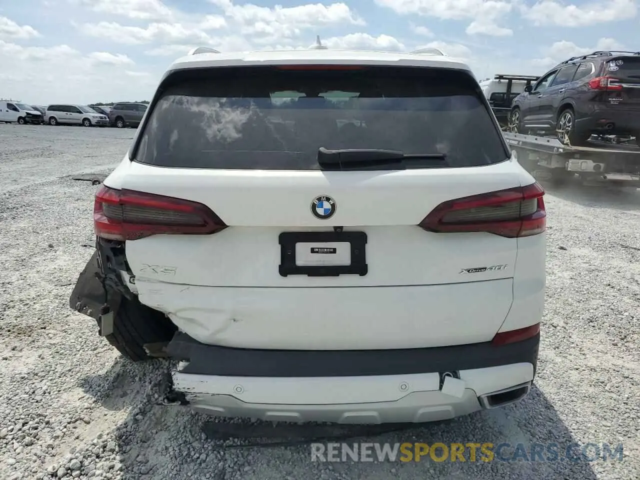 6 fotografías del automóvil dañado 5UXCR6C07M9H21128 BMW X5 2021