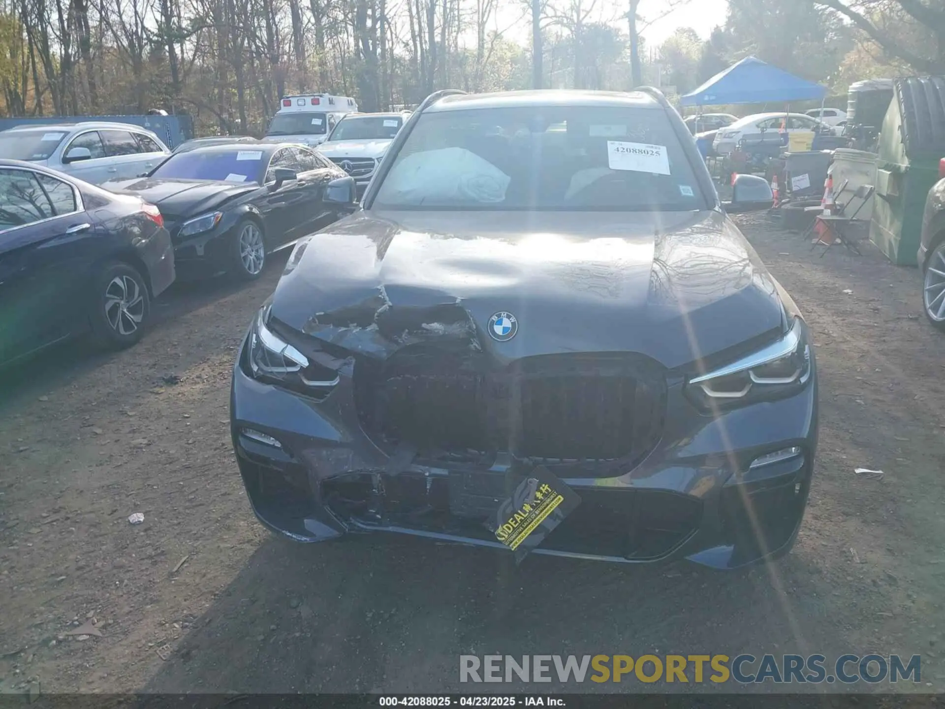 11 fotografías del automóvil dañado 5UXCR6C08M9F25585 BMW X5 2021