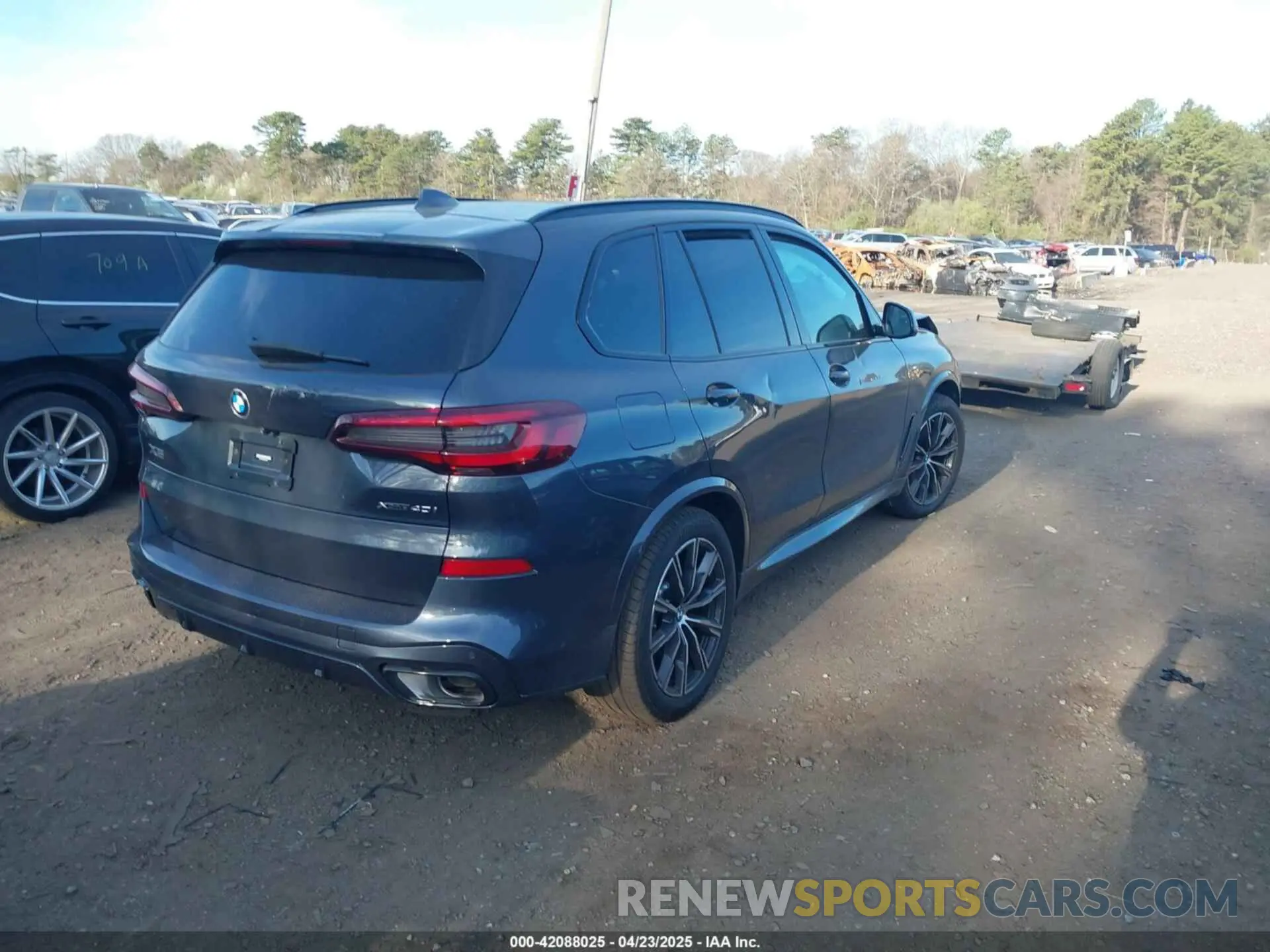 4 fotografías del automóvil dañado 5UXCR6C08M9F25585 BMW X5 2021