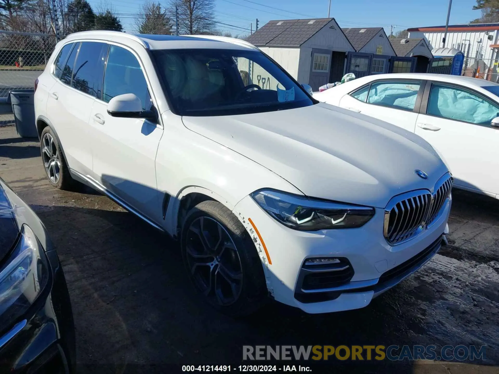 1 fotografías del automóvil dañado 5UXCR6C09M9E09568 BMW X5 2021