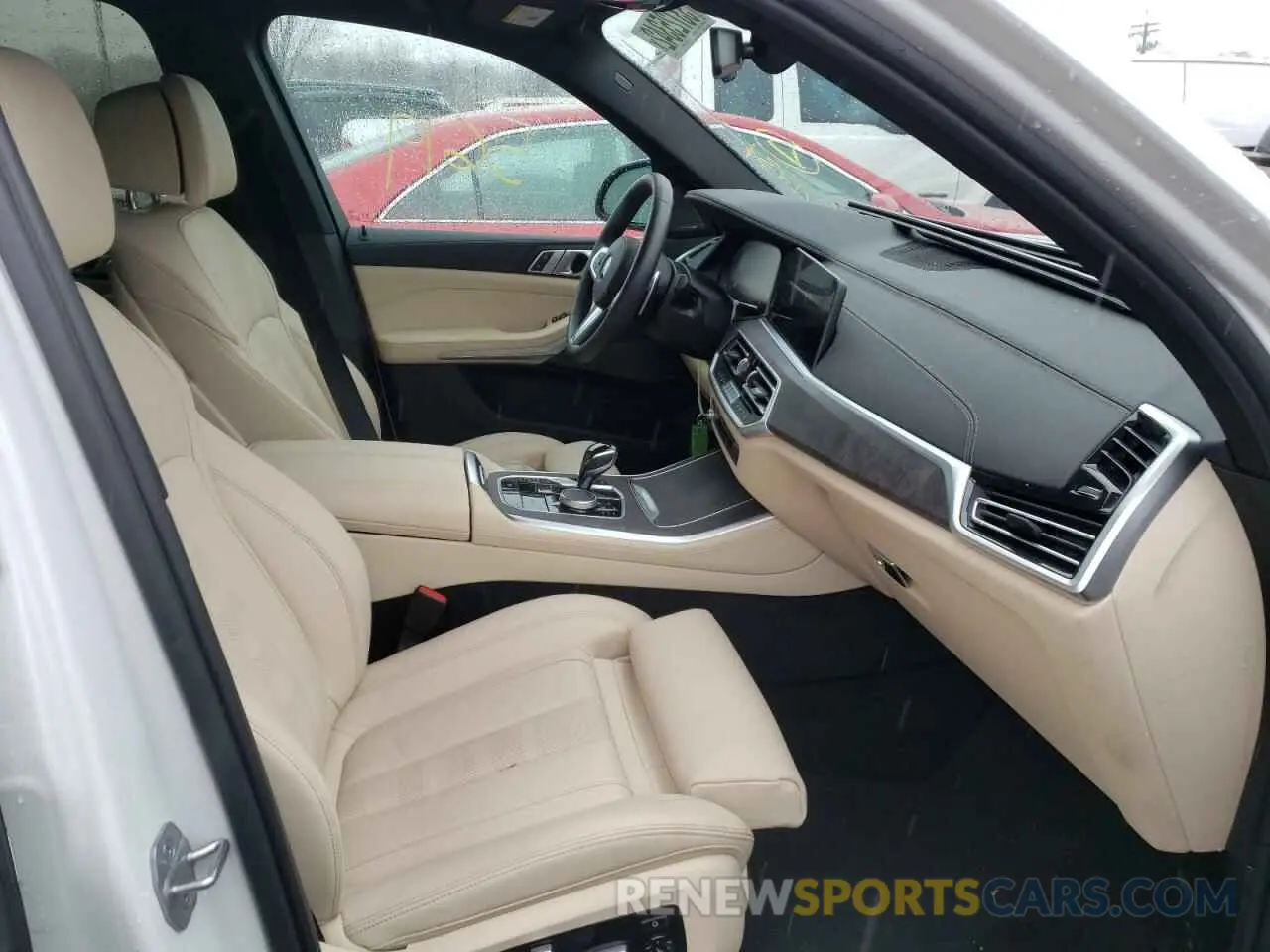 5 fotografías del automóvil dañado 5UXCR6C09M9G80775 BMW X5 2021