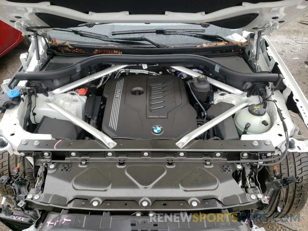 7 fotografías del automóvil dañado 5UXCR6C09M9G80775 BMW X5 2021