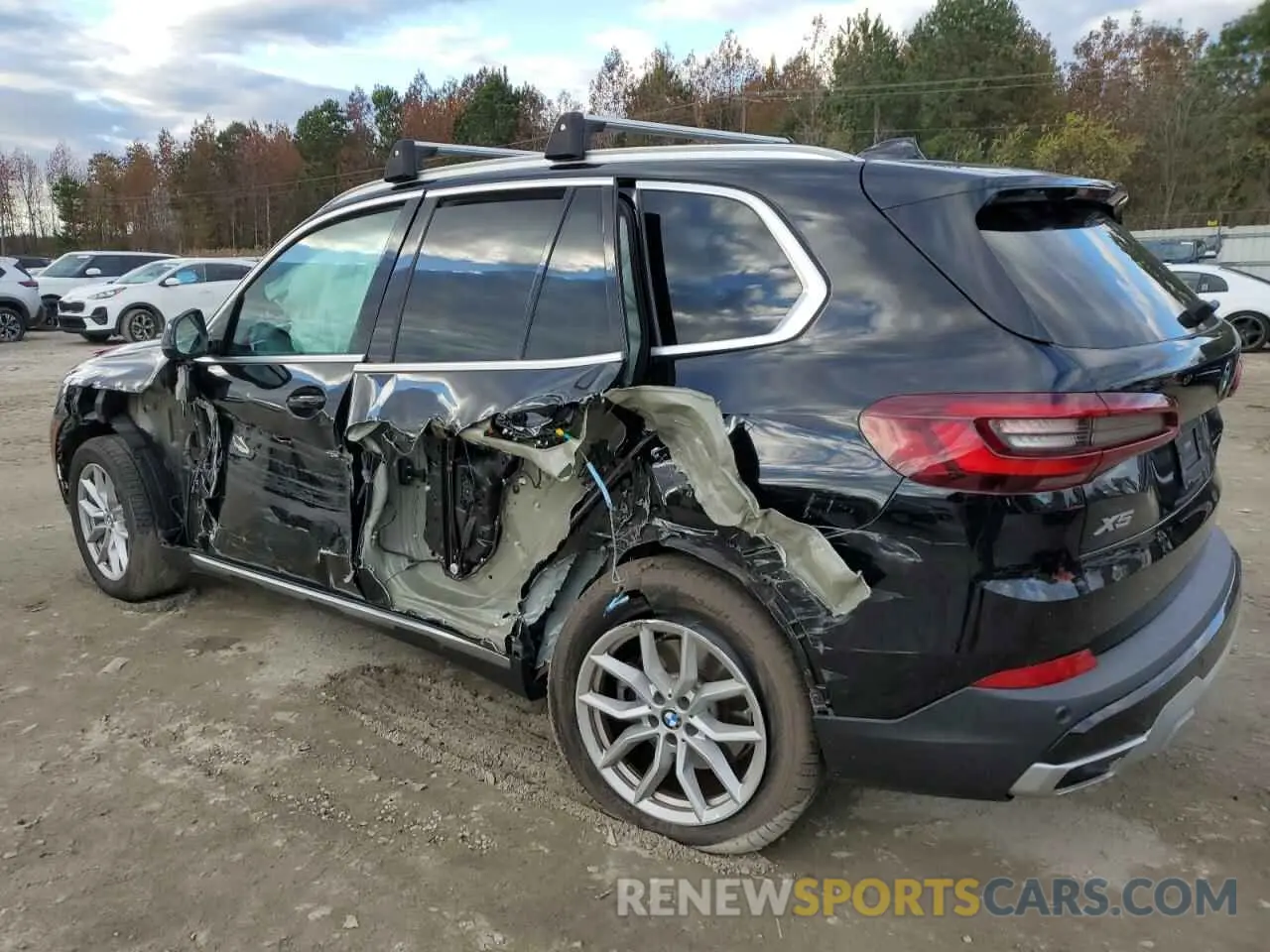 2 fotografías del automóvil dañado 5UXCR6C09M9H15802 BMW X5 2021
