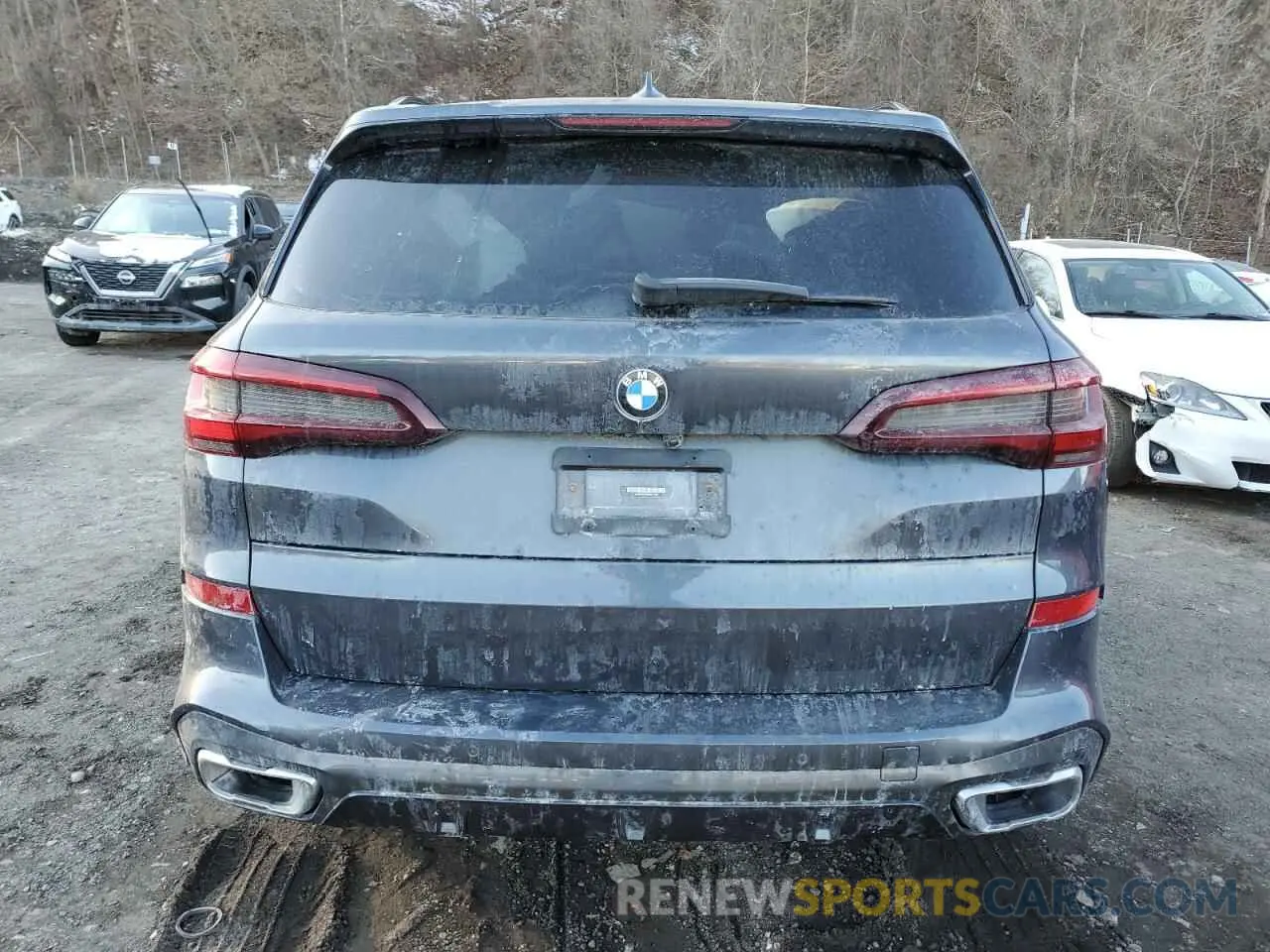 6 fotografías del automóvil dañado 5UXCR6C09M9H41736 BMW X5 2021