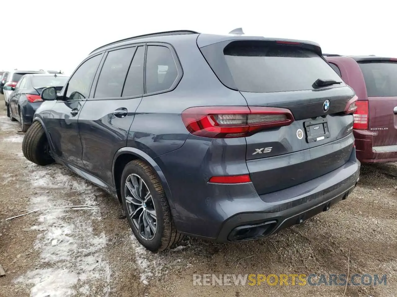 3 fotografías del automóvil dañado 5UXCR6C09M9H49593 BMW X5 2021