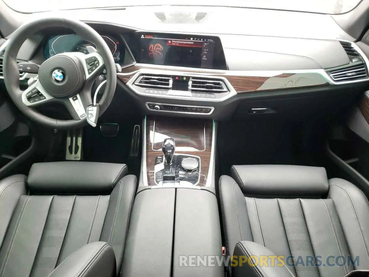 9 fotografías del automóvil dañado 5UXCR6C09M9H49593 BMW X5 2021