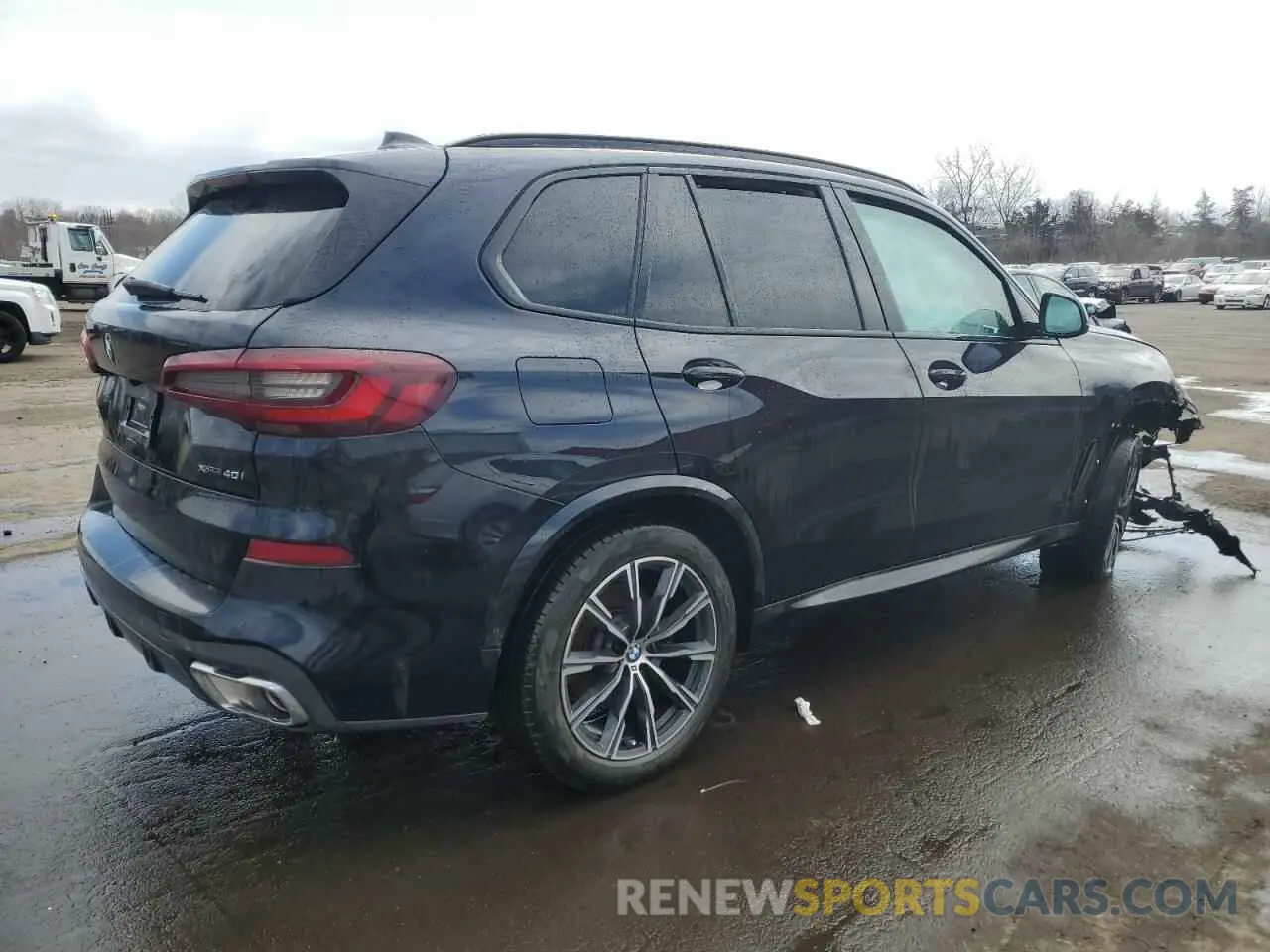 3 fotografías del automóvil dañado 5UXCR6C0XM9E73179 BMW X5 2021