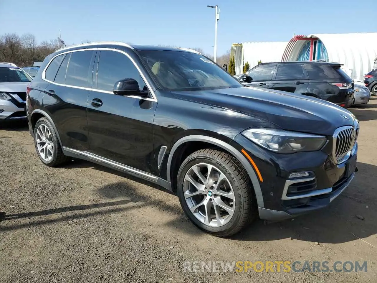 4 fotografías del automóvil dañado 5UXCR6C0XM9F44249 BMW X5 2021