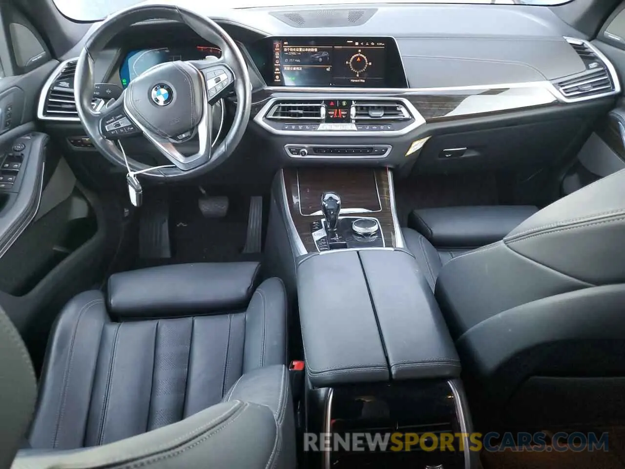 8 fotografías del automóvil dañado 5UXCR6C0XM9H18420 BMW X5 2021