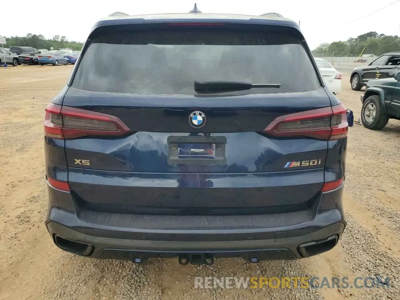 6 fotografías del automóvil dañado 5UXJU4C03M9H67176 BMW X5 2021