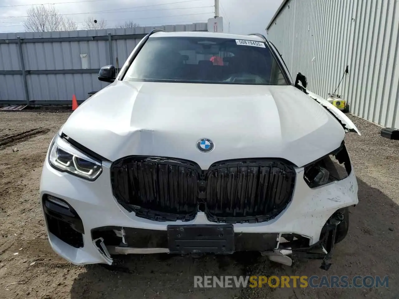 5 fotografías del automóvil dañado 5UXJU4C05M9E57370 BMW X5 2021