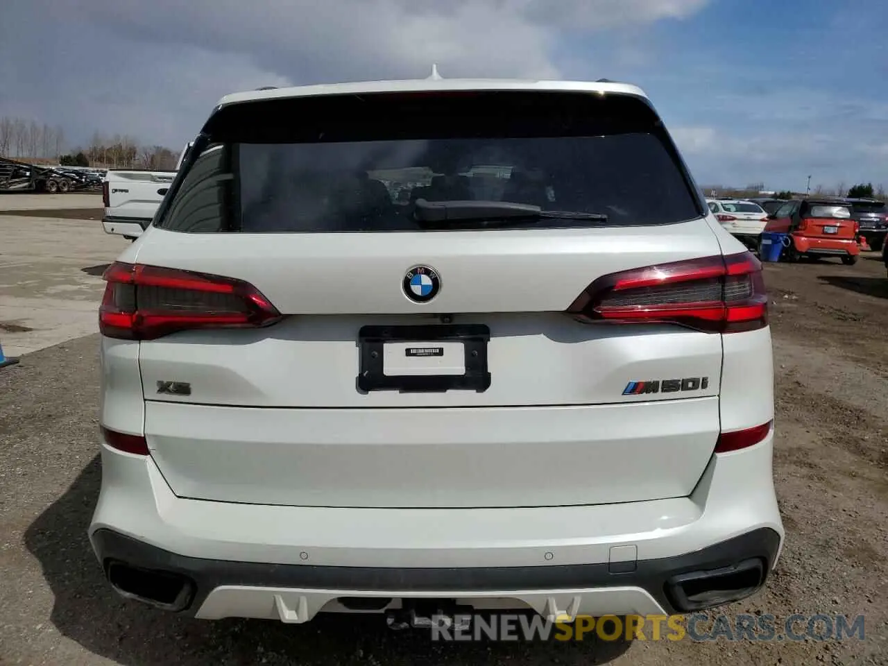 6 fotografías del automóvil dañado 5UXJU4C05M9E57370 BMW X5 2021