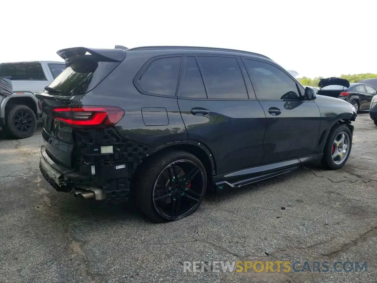 3 fotografías del automóvil dañado 5UXJU4C05M9G68228 BMW X5 2021