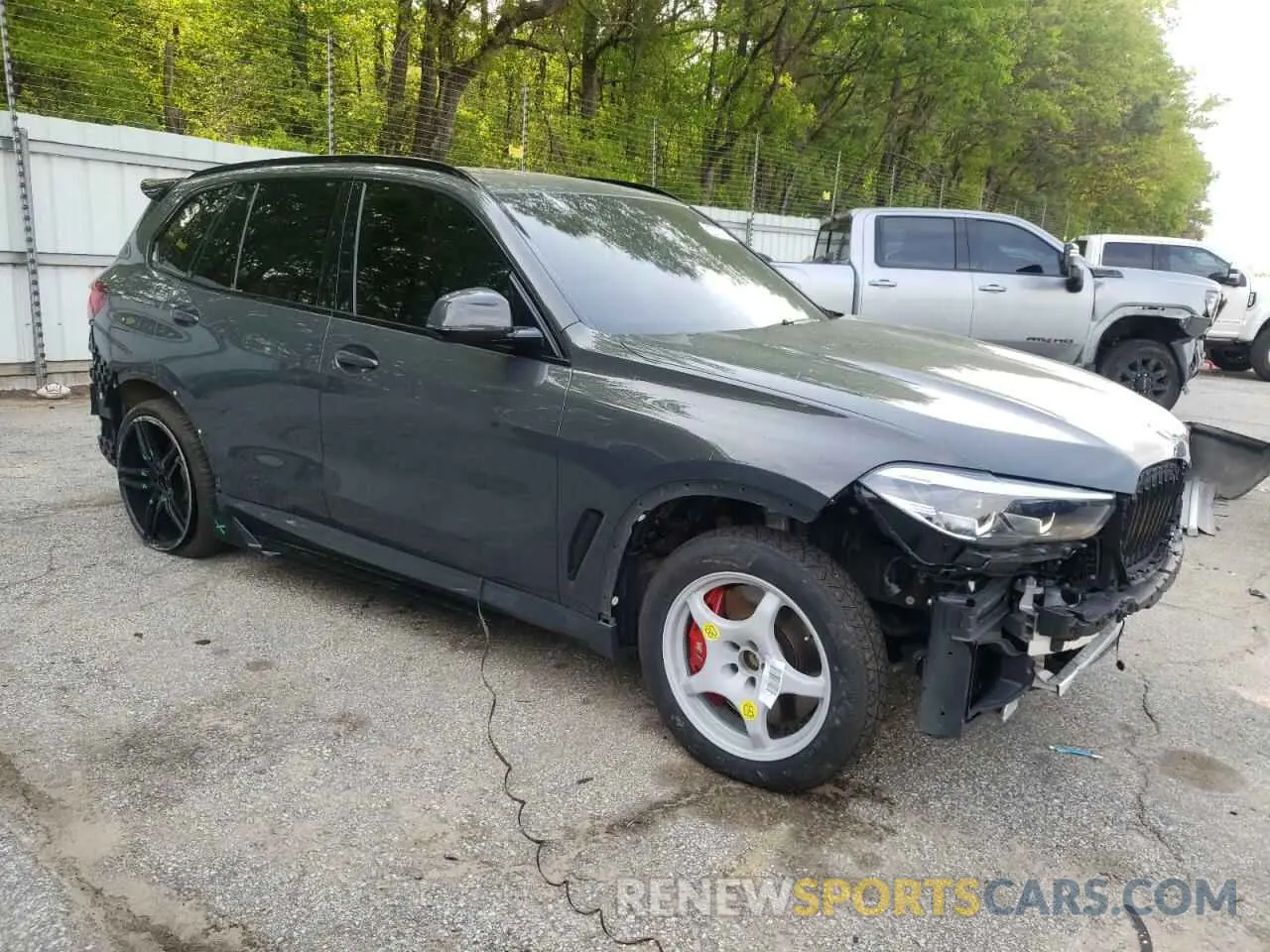 4 fotografías del automóvil dañado 5UXJU4C05M9G68228 BMW X5 2021