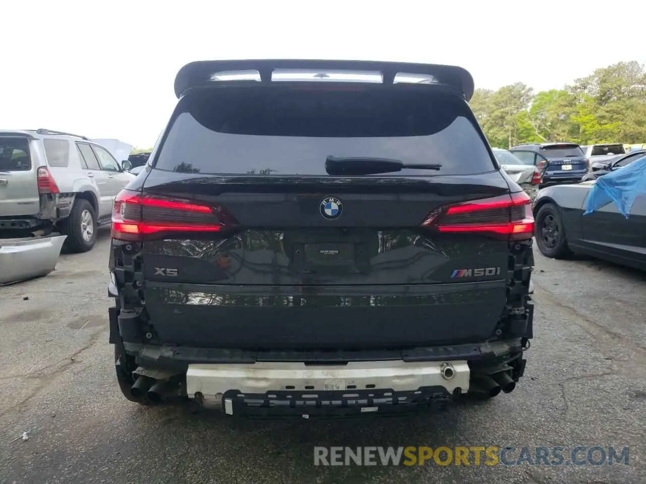 6 fotografías del automóvil dañado 5UXJU4C05M9G68228 BMW X5 2021