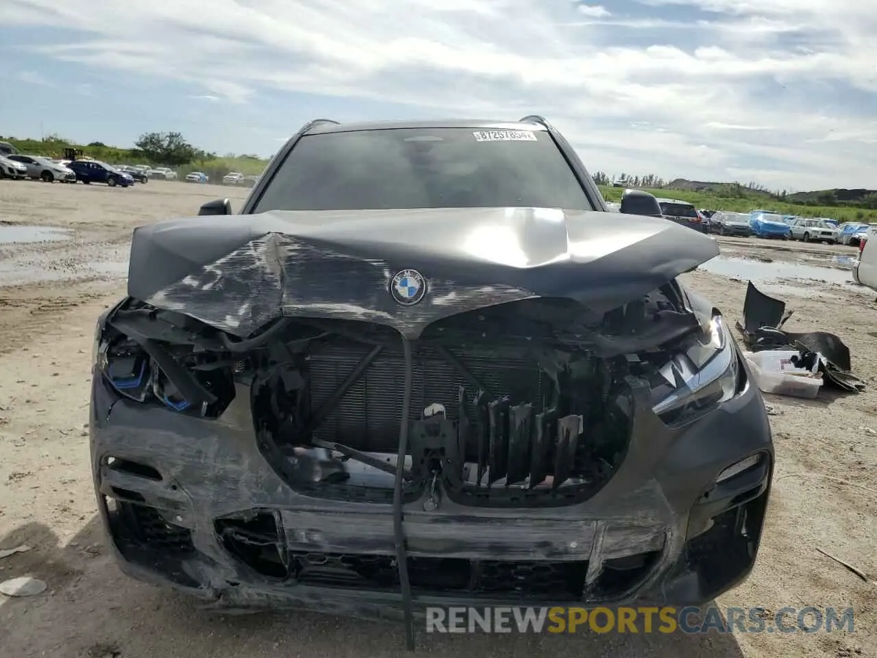 5 fotografías del automóvil dañado 5UXJU4C05M9G90231 BMW X5 2021