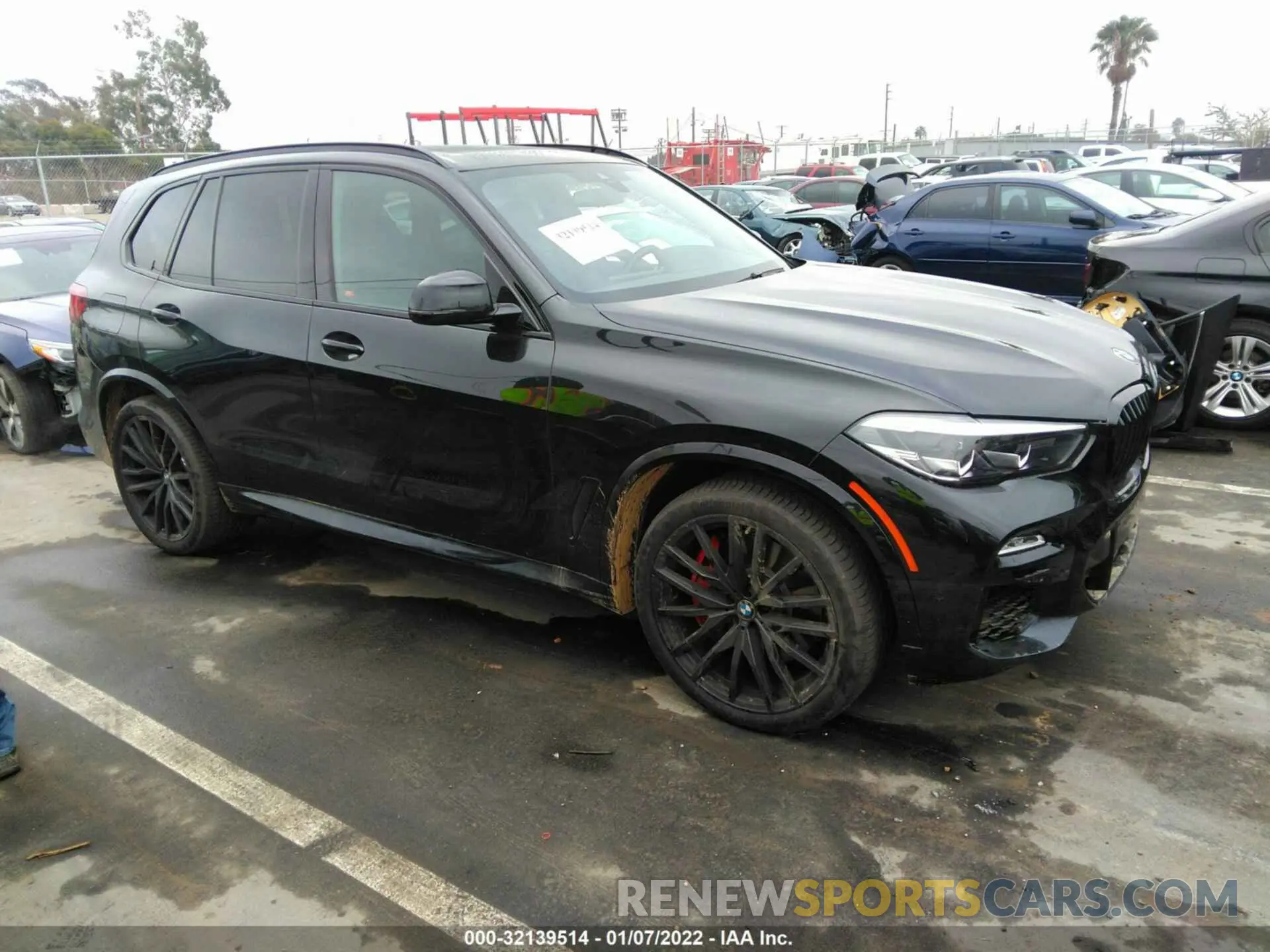 1 fotografías del automóvil dañado 5UXJU4C09M9H49412 BMW X5 2021