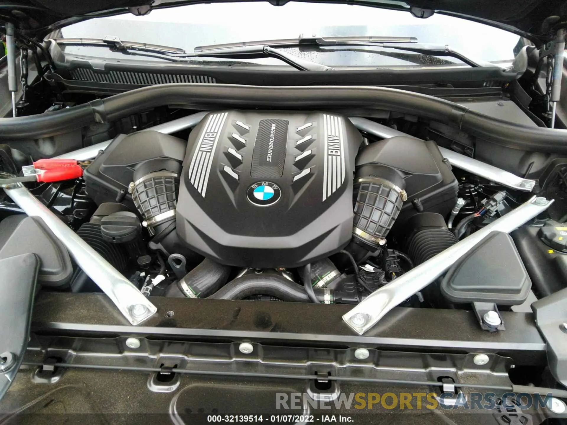 10 fotografías del automóvil dañado 5UXJU4C09M9H49412 BMW X5 2021