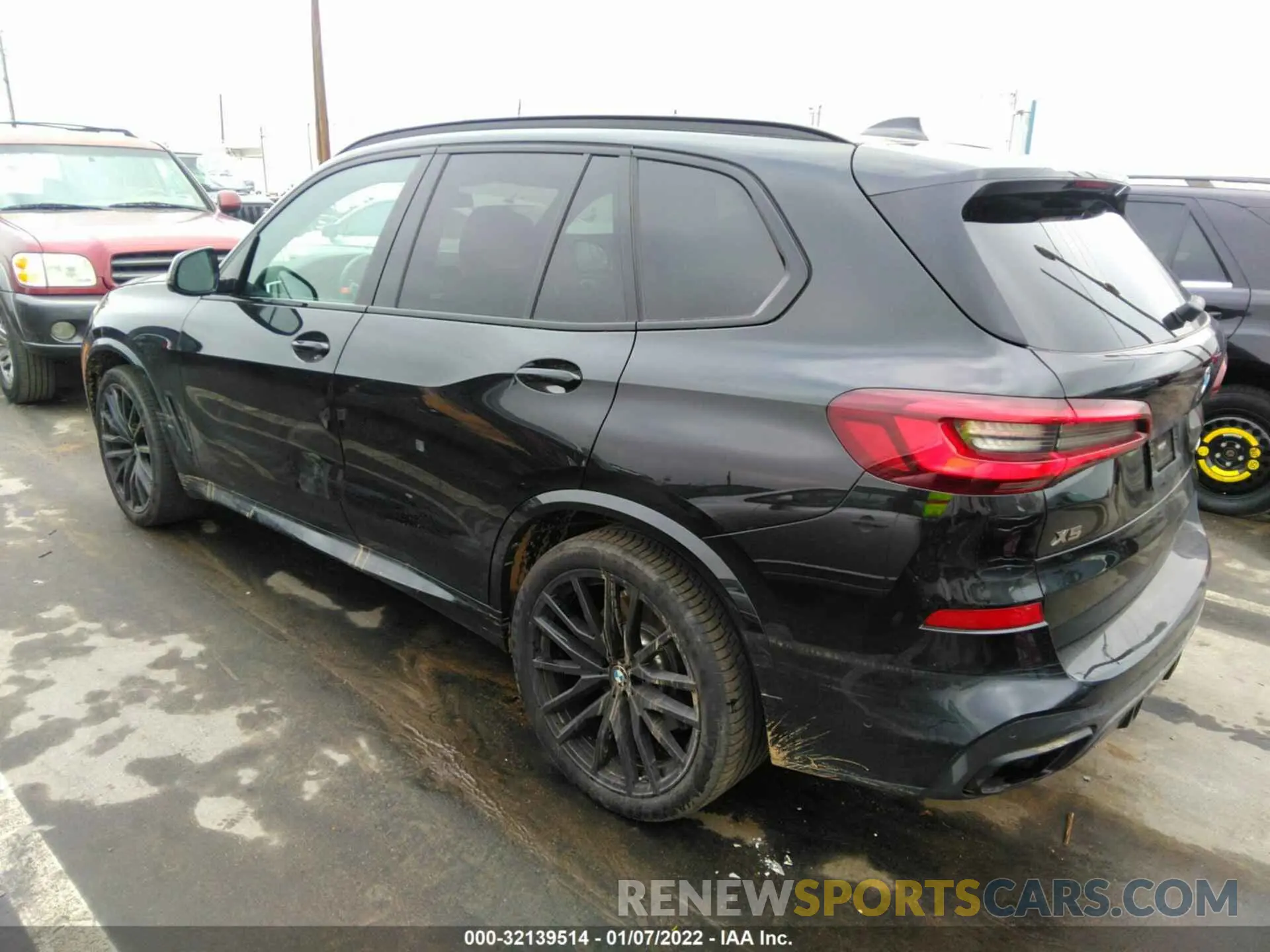 3 fotografías del automóvil dañado 5UXJU4C09M9H49412 BMW X5 2021