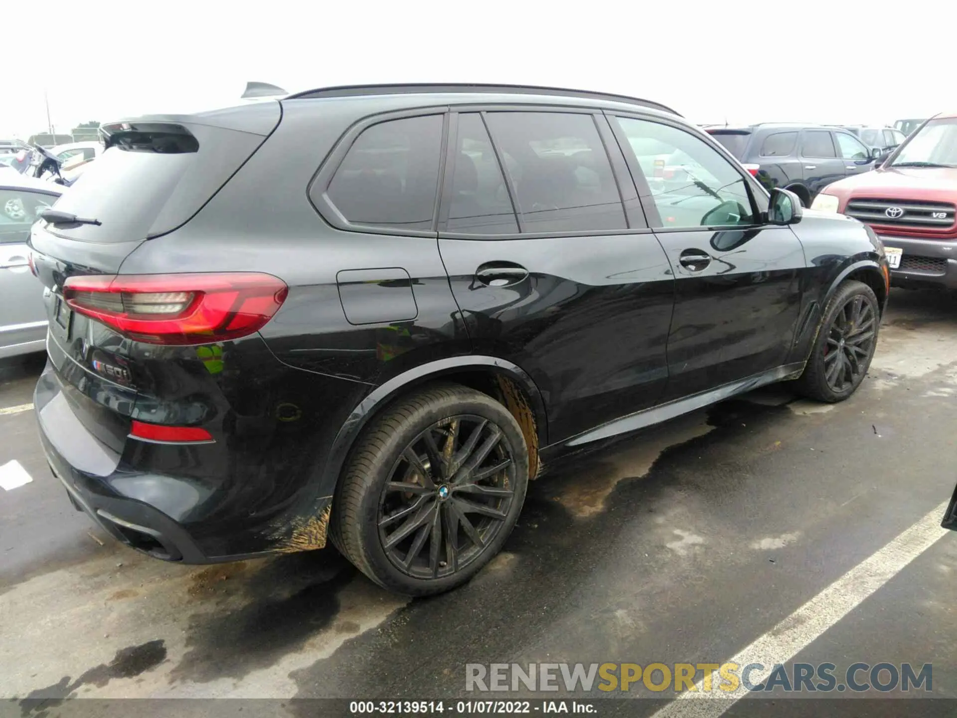 4 fotografías del automóvil dañado 5UXJU4C09M9H49412 BMW X5 2021