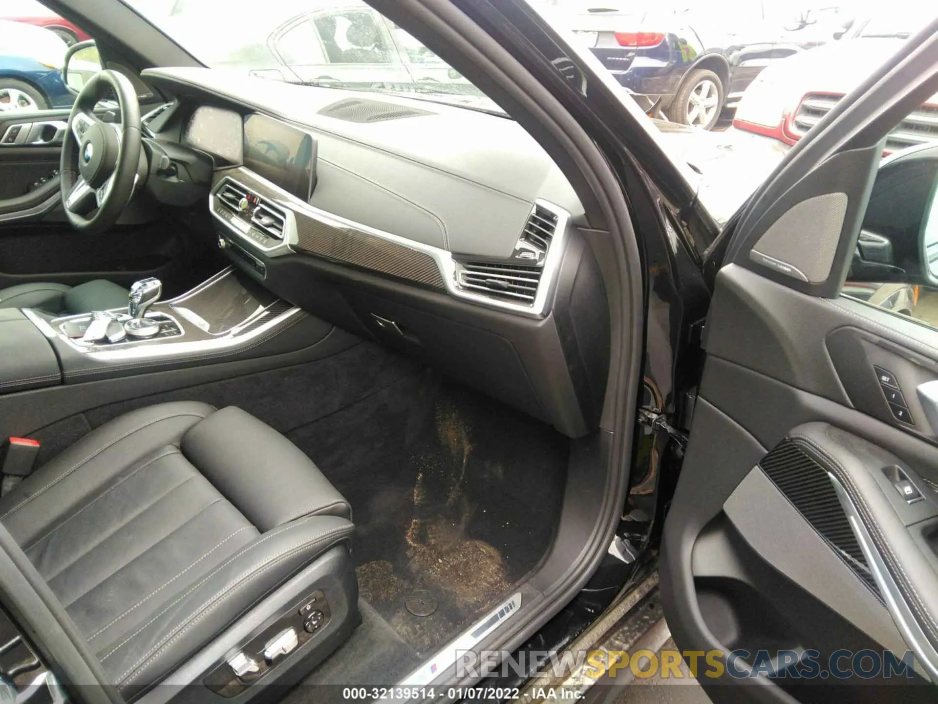 5 fotografías del automóvil dañado 5UXJU4C09M9H49412 BMW X5 2021