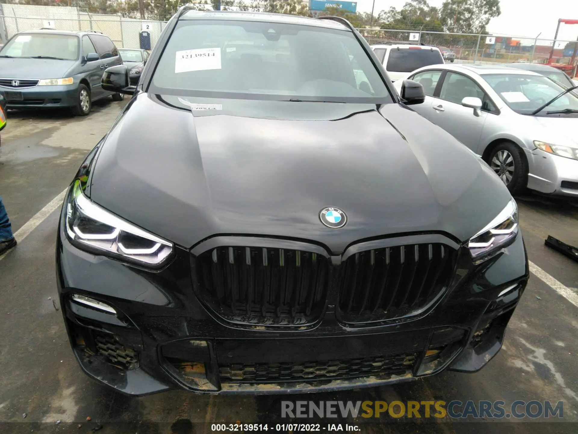 6 fotografías del automóvil dañado 5UXJU4C09M9H49412 BMW X5 2021