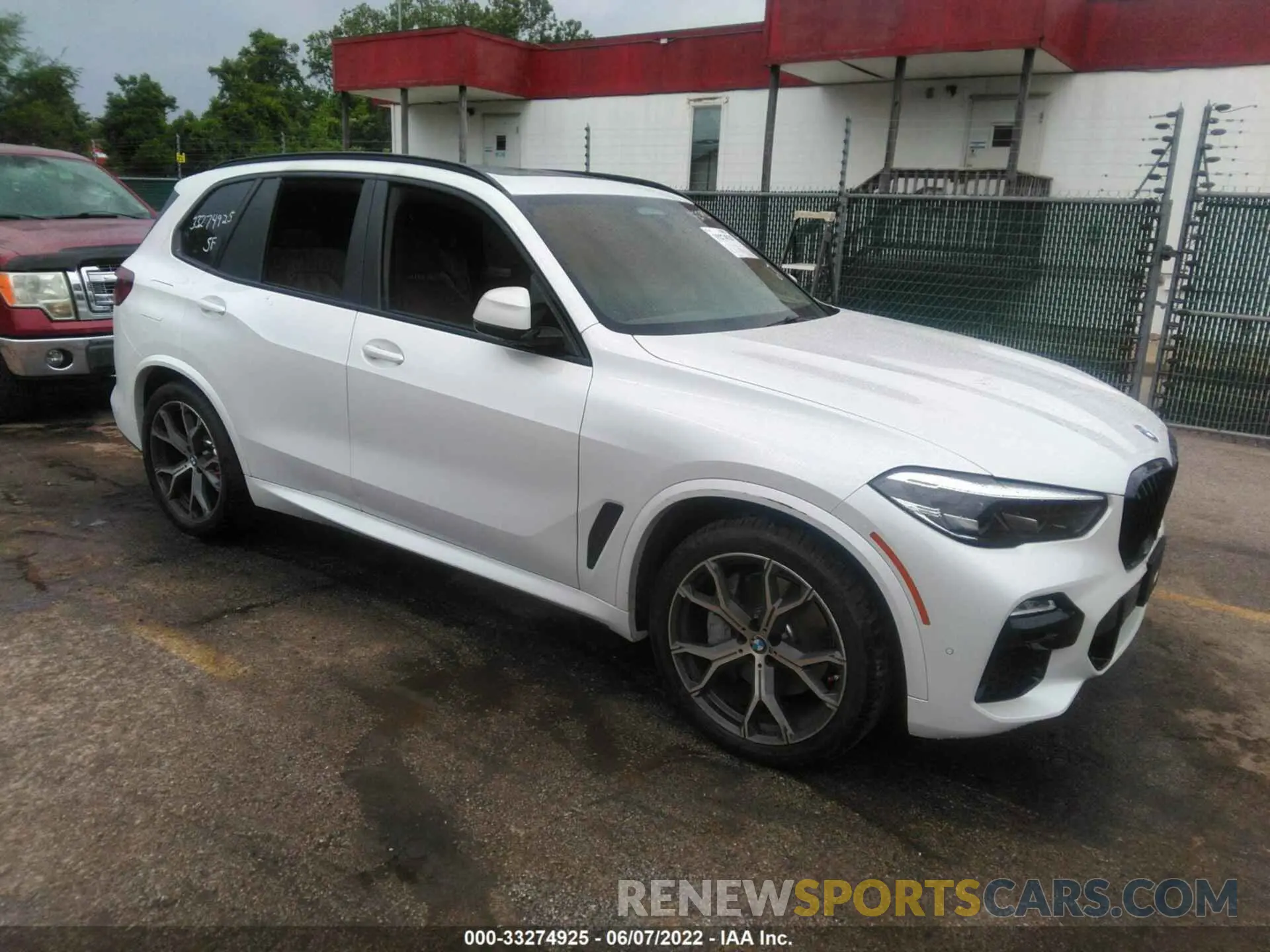 1 fotografías del automóvil dañado 5UXTA6C00M9F53405 BMW X5 2021