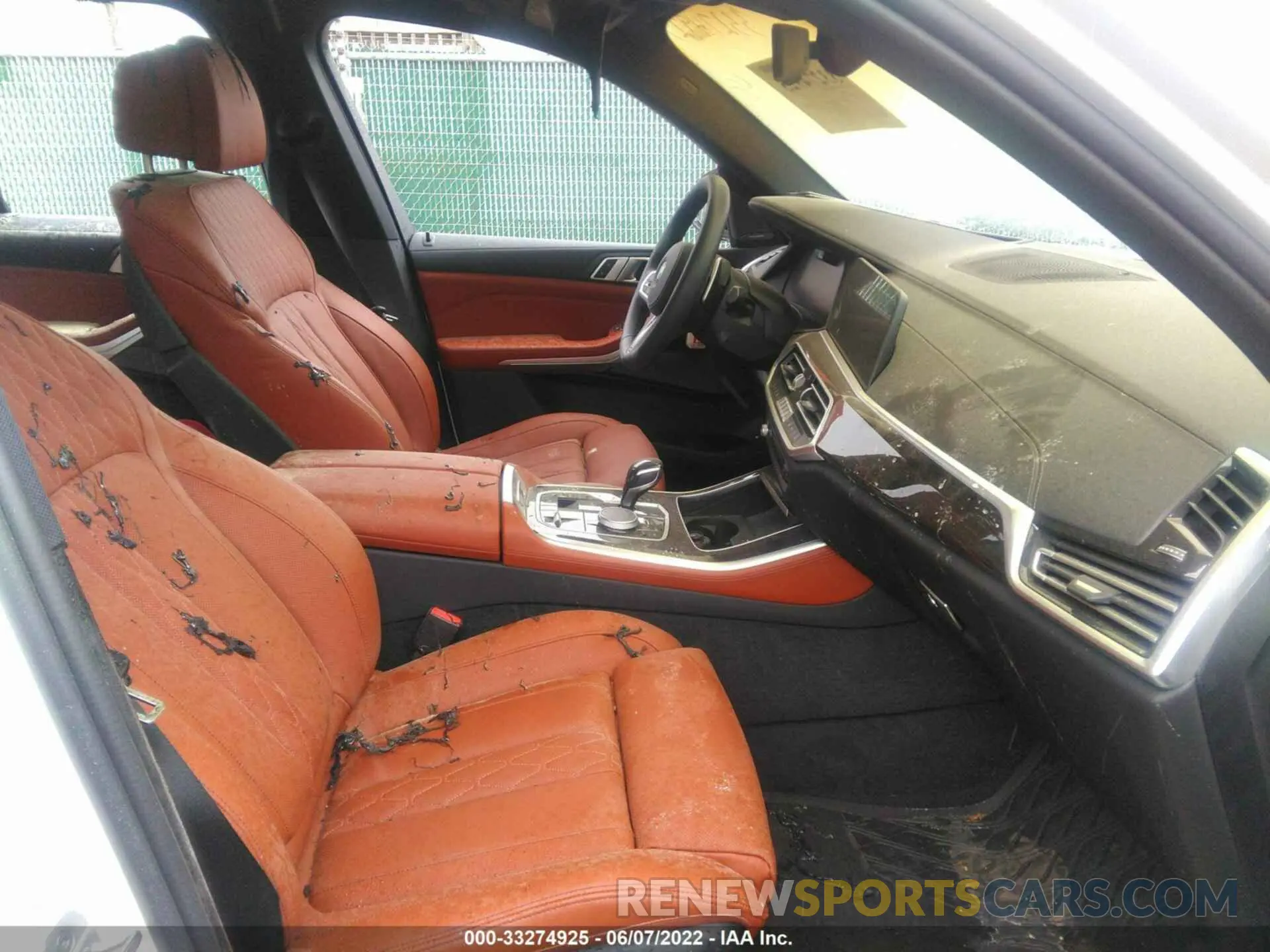 5 fotografías del automóvil dañado 5UXTA6C00M9F53405 BMW X5 2021