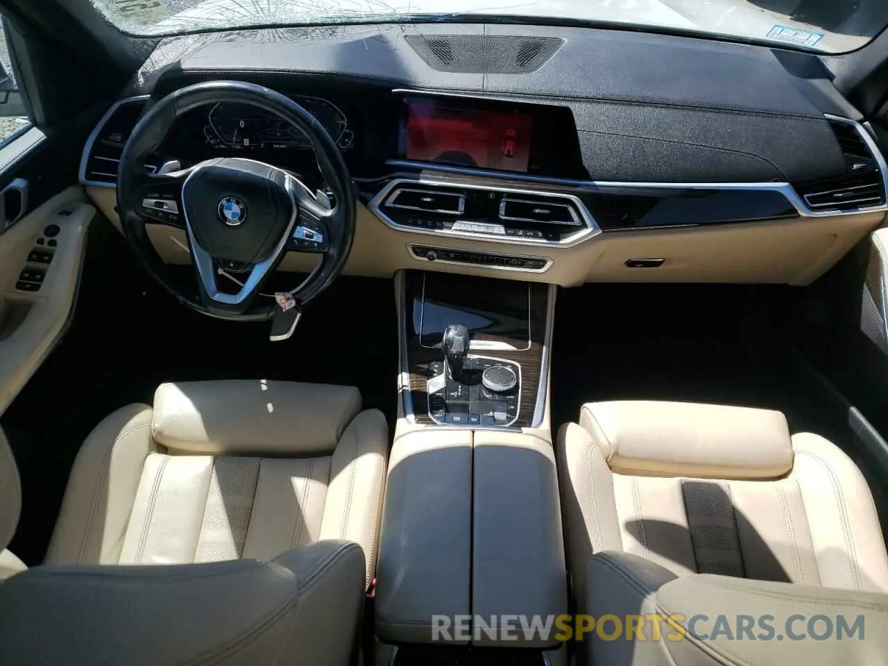 8 fotografías del automóvil dañado 5UXTA6C02M9F03198 BMW X5 2021