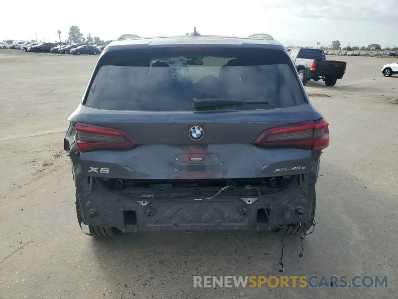 6 fotografías del automóvil dañado 5UXTA6C03M9H97579 BMW X5 2021