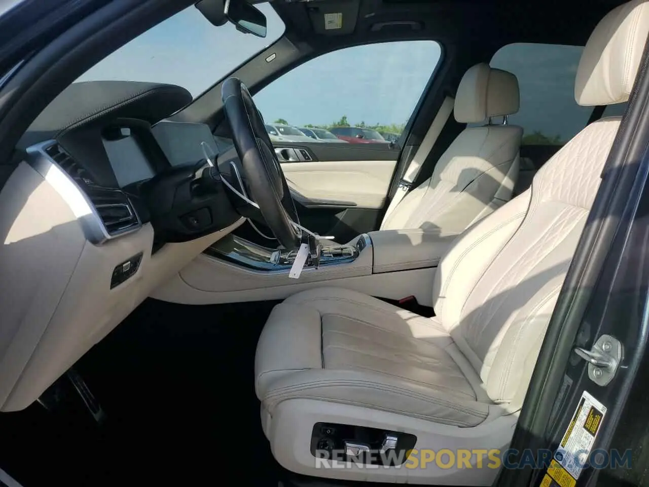 7 fotografías del automóvil dañado 5UXTA6C03M9H97579 BMW X5 2021