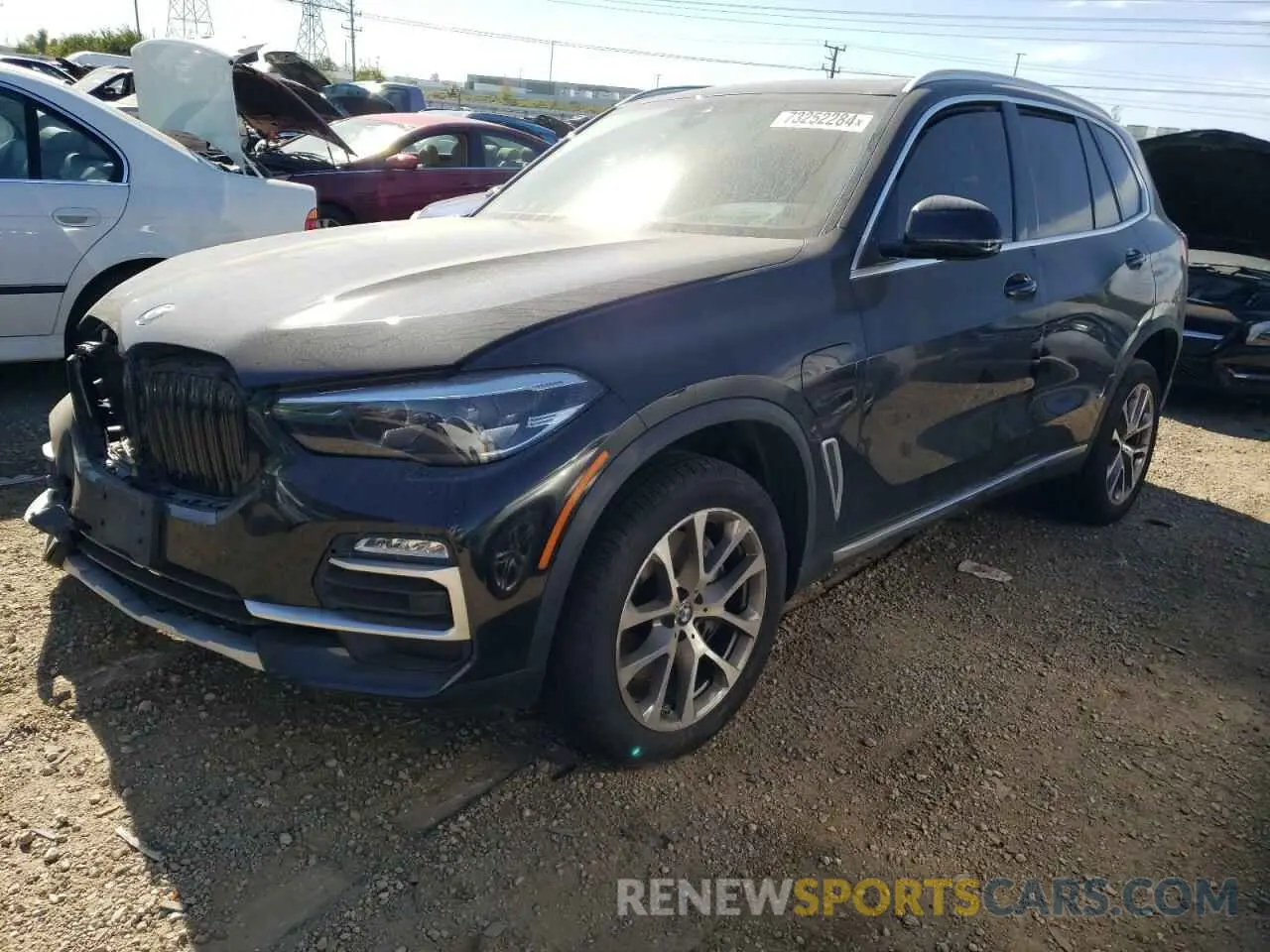 1 fotografías del automóvil dañado 5UXTA6C04M9D46614 BMW X5 2021