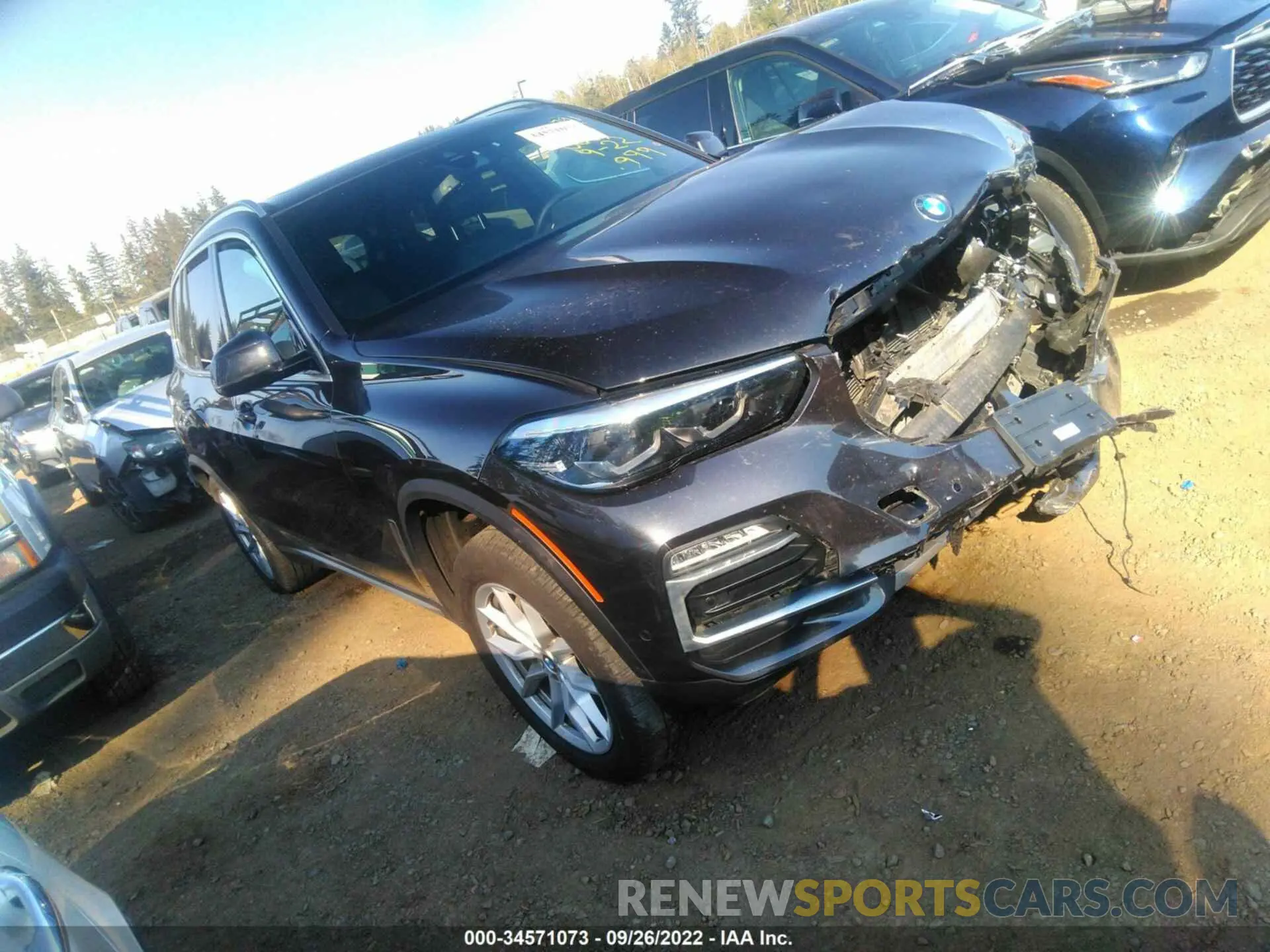 1 fotografías del automóvil dañado 5UXTA6C04M9E26981 BMW X5 2021